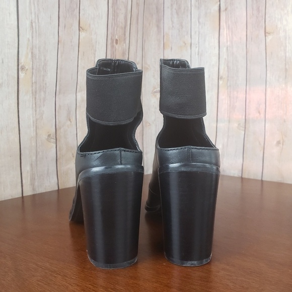 NWOB Dolce VitaLauri Open Toe Leather Bootie - Picture 4 of 6